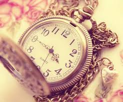 vintage watch in pink